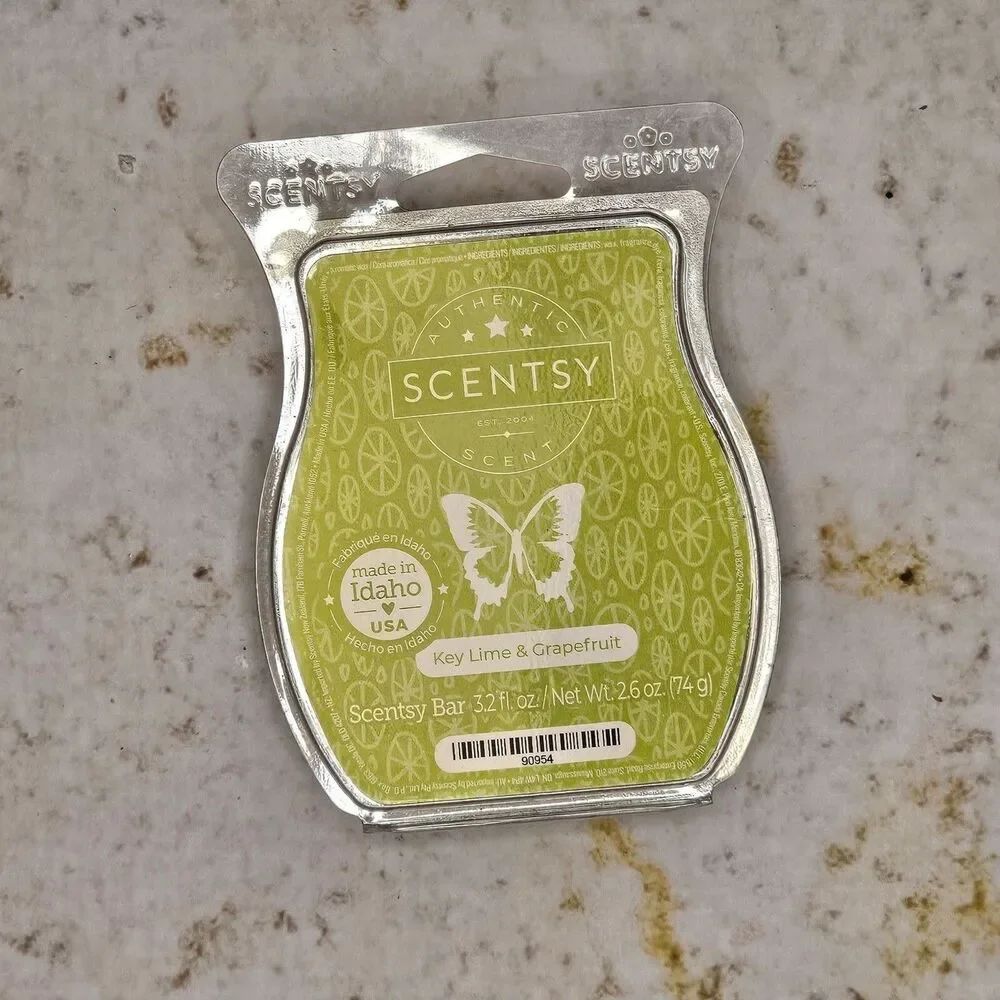 🍈 Key Lime & Grapefruit Scentsy Bar – Bright Citrus Wax Melt 🌞✨